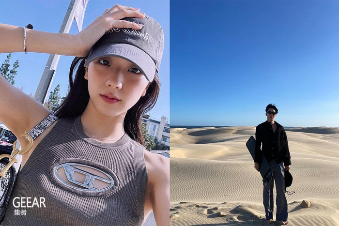 偷偷秀恩爱:jisoo与男友安普贤早已晒过合照!