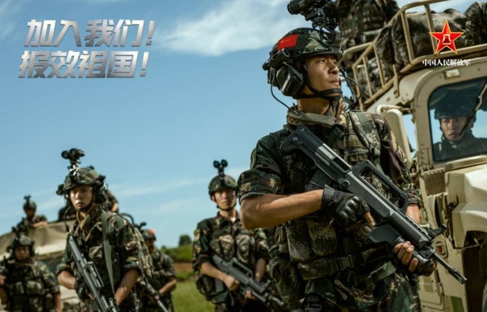成都征兵海报帅呆了！大片即视感！“中国最帅天团”喊你加入
