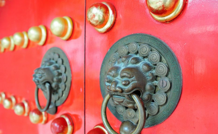中国古代门装饰,隐含着传统古老而又深沉的文化