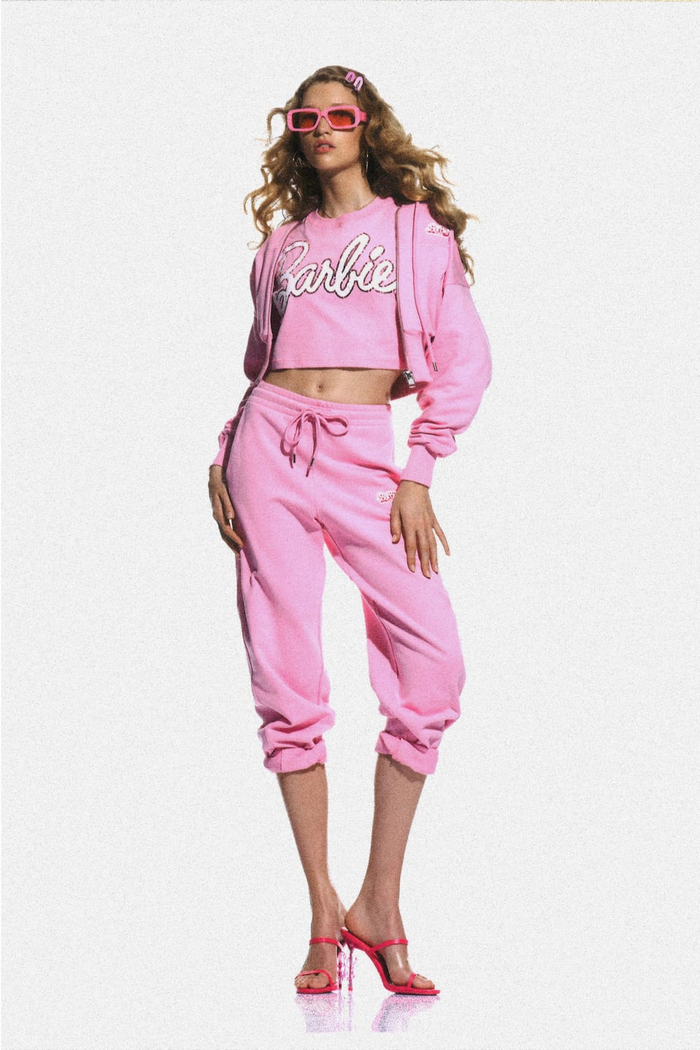 不容小觑的粉色时尚风zarabarbie胶囊系列