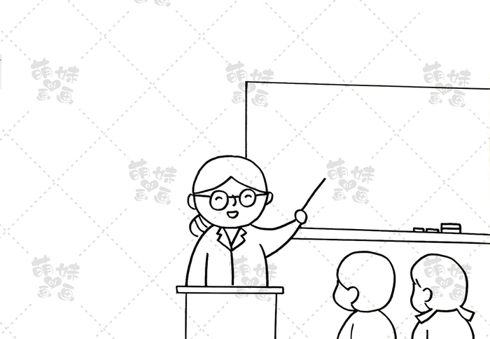 致敬可爱的老师!学画教师节手抄报,简单又好看