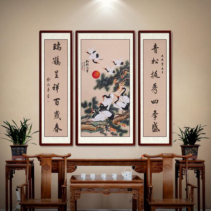 中堂画首选松鹤延年！名家笔下松鹤图欣赏