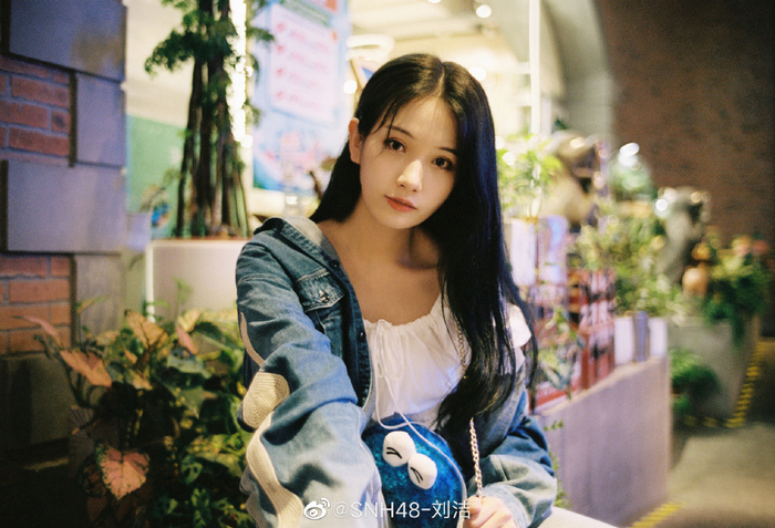 SNH48-刘洁迷人可爱写真美照很好看啊