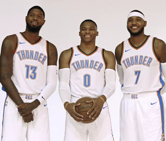 nba最可惜的组合之一,雷霆三少若不分开,是有机会争冠|雷霆|组合|机会