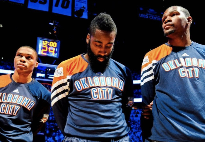 nba最可惜的组合之一,雷霆三少若不分开,是有机会争冠|雷霆|组合|机会