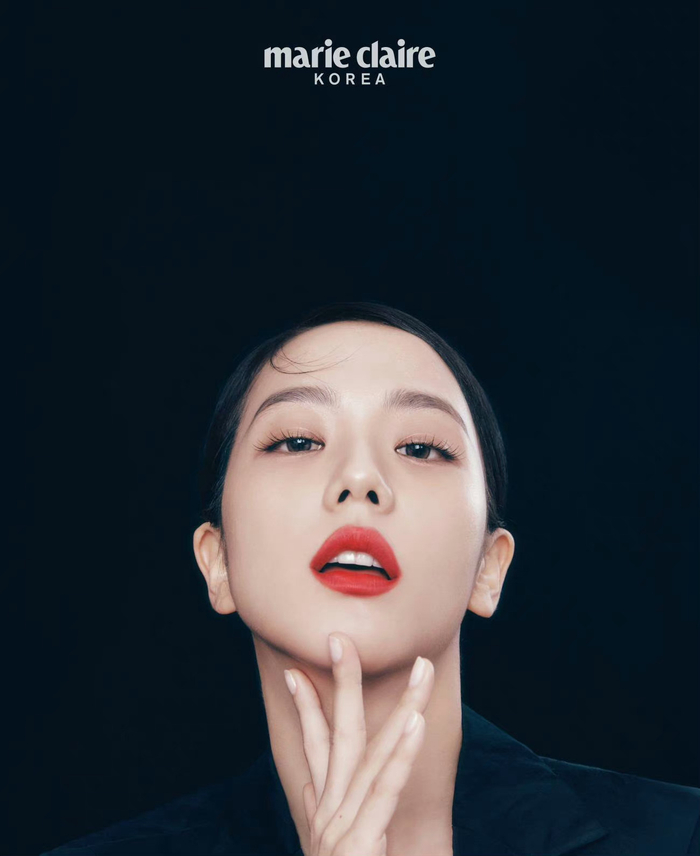 jisoo出镜韩国marieclaire美妆大片