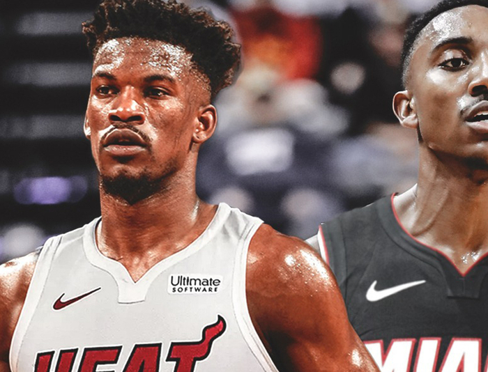 巴特勒率热火硬碰布克领衔的太阳三巨头