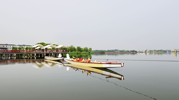 第三届江苏省传统龙舟邀请赛(鹅湖站),将在无锡鹅湖玫瑰园举行