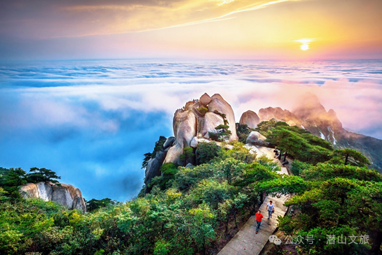 春游江淮丨天柱山:云蒸霞蔚山水间