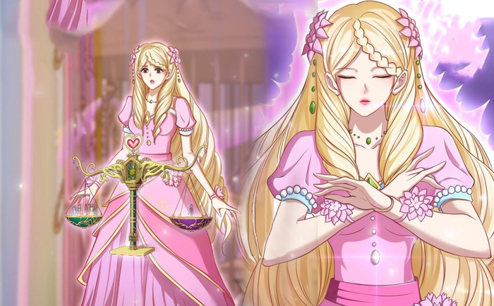 叶罗丽漫画版时希公主正面照和动画形象相比脸部有点婴儿胖