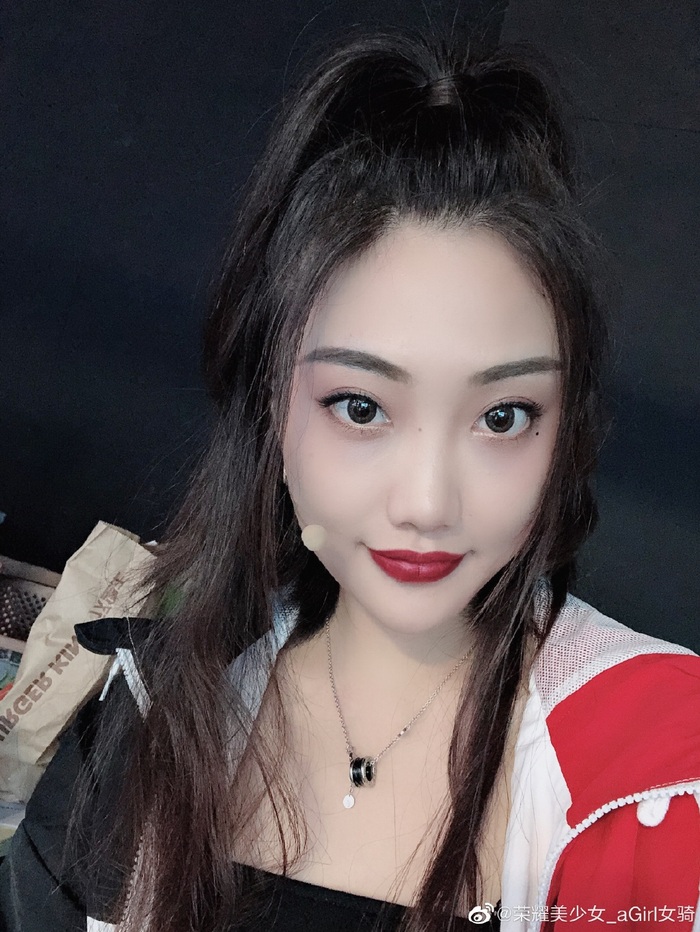 荣耀美少女女骑迷人写真美照好看