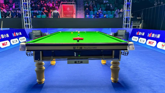 张安达国际锦标赛决赛打出147星牌台球桌第122次见证满分时刻