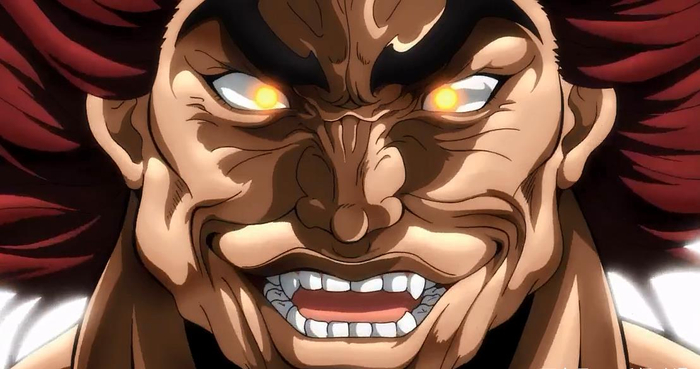 虽然刃牙硬实力方面还是没有勇次郎的实力强大,但是获取了鬼背的力量