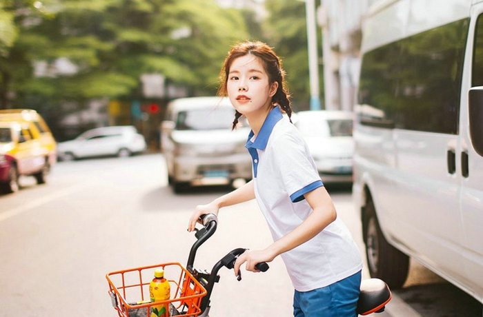 清纯俏皮初中女生阳光唯美写真|写真|初中|女生