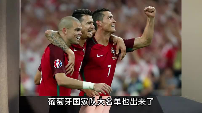 葡萄牙国家队大名单分析c罗能带队夺欧洲杯么