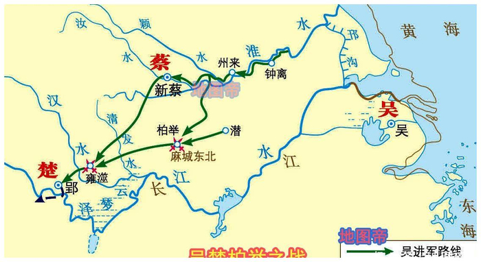 春秋五霸,战国七雄,长平之战,春秋战国简史(14幅地图)