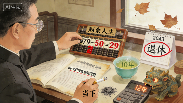 50 岁被朋友算笔账惊醒，余生别等，想做的事现在就干