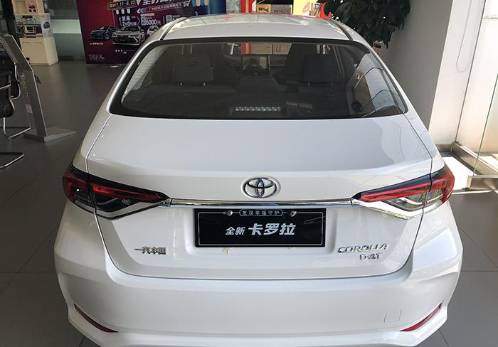 抢先看2021款丰田卡罗拉1.2t精英版到店实拍__财经头条