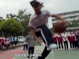 广西高二女生登上CBA全明星！秀一招神龙摆尾，徐杰直呼整不来