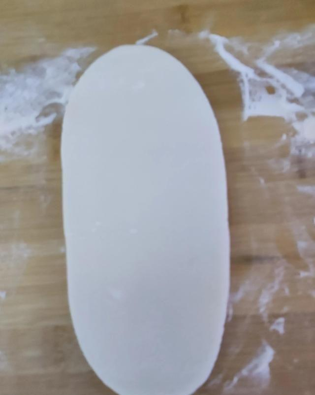 蒸月亮馍也可以像天津的大饼夹一切的吃法