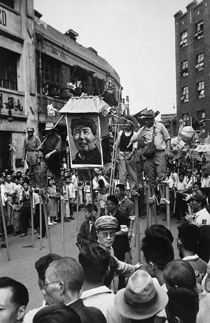 1950年上海老照片,时代变迁中的城市万象