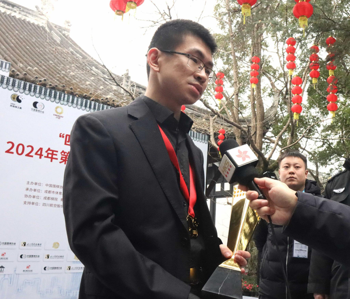 成功卫冕西南棋王赛 范廷钰:波折很多 运气很好|范廷钰|棋王赛|卫冕