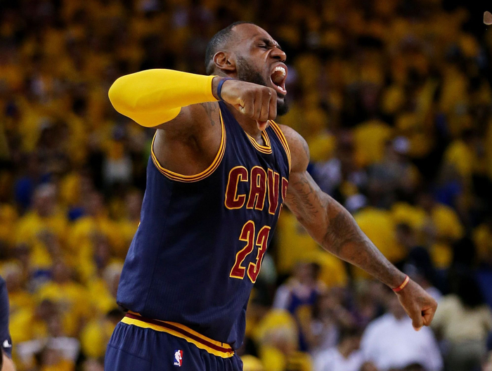 nba总决赛单场top5勒布朗詹姆斯18年率骑士进总决赛狂砍51分