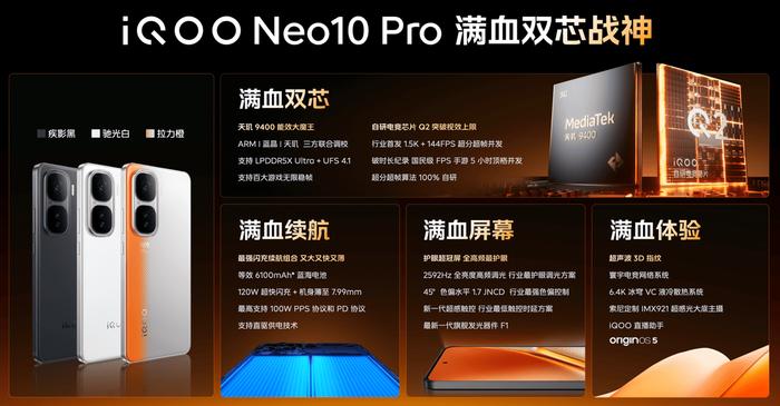 满血双芯战神登场，iQOO Neo10 Pro带来PC级手游体验！