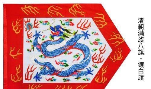 清朝八旗的旗帜都是什么样?