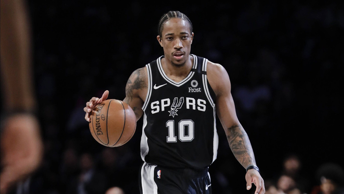 德玛尔·德罗赞nba个人生涯最高52分,29投17中,三分球9投5中__财经头