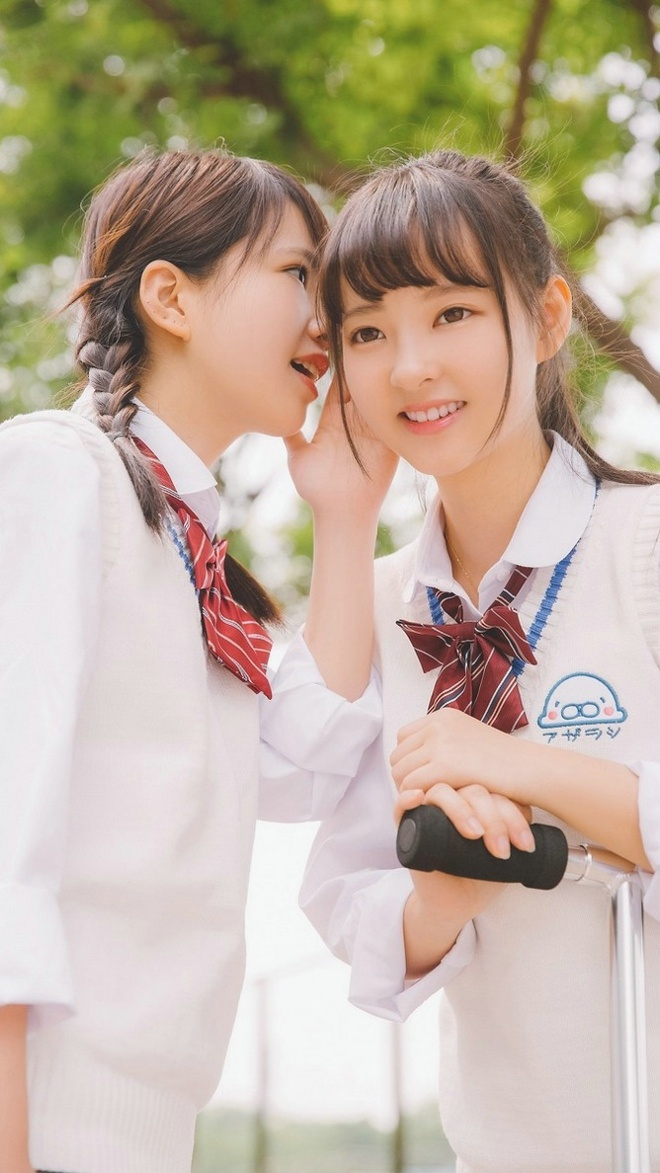清纯甜美姐妹花迷人阳光俏皮唯美写真
