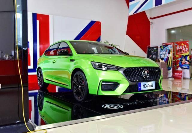 15t有181马力首台2020款名爵6赛道绿实车到店