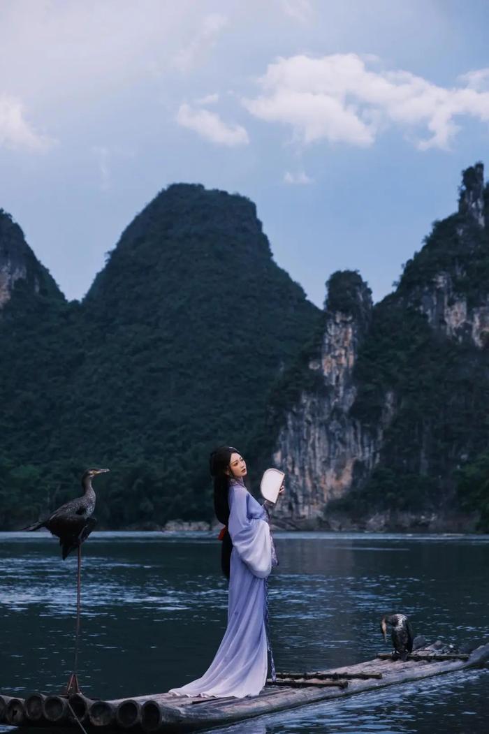 仙气飘飘的古风风景图图片