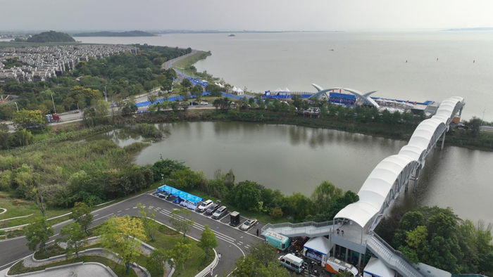 梁子湖铁三即将开赛