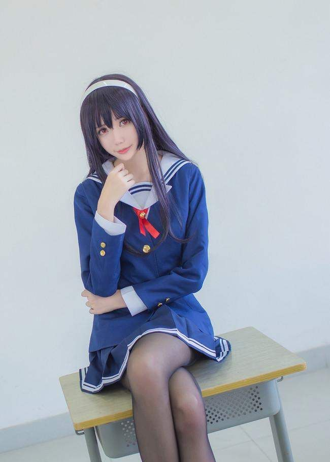 小姐姐们cosplay动漫中美丽的学姐,哪位cos的学姐能让你心动?