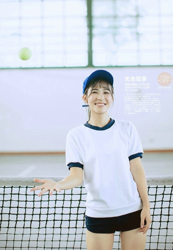 阳光活力网球妹子青春活泼靓丽俏皮唯美写真