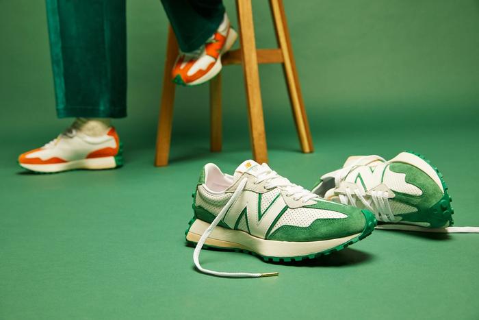 NEW BALANCE X CASABLANCA 327 联名系列即将发售。