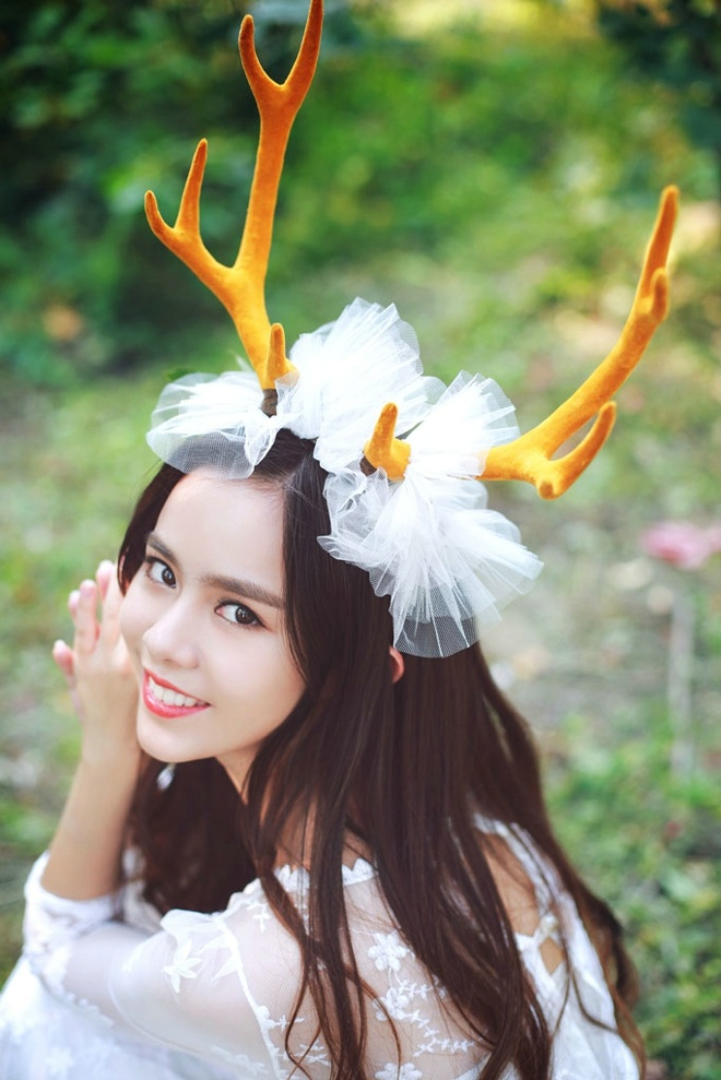 靓丽清纯美女户外秀气优雅唯美写真