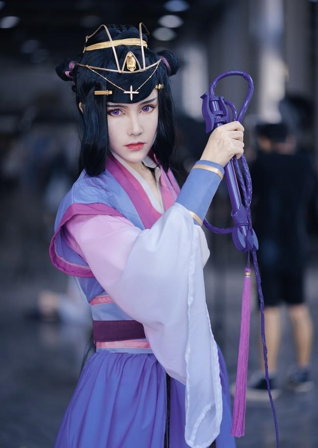 《魔道祖师》虞紫鸢漫展场照cosplay正片