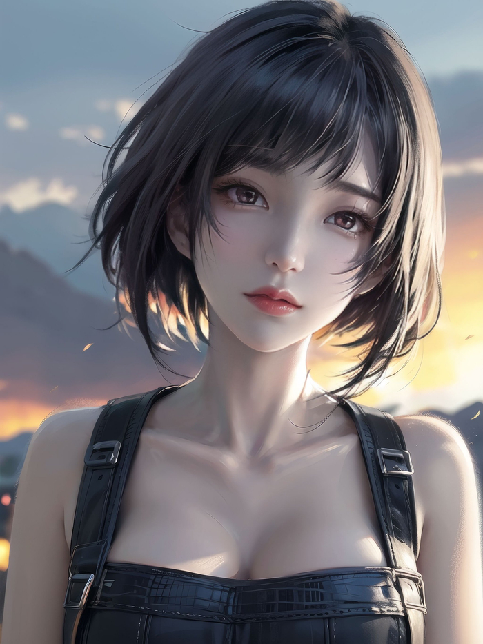 邻家少女ai绘画头像图集动漫卡通二次元手机电脑高清壁纸cg