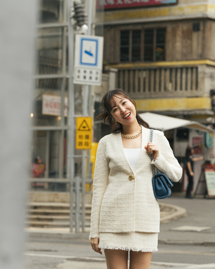 青年创业家melindawang王咏颖动身前往广州太古汇精品店