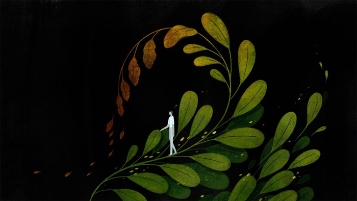 让人心生平静的水彩绘画作品,来自美国插画师 maggie chiang