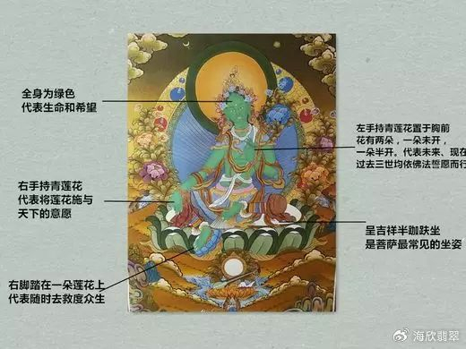 神秘的唐卡中的那些形象,你都了解吗?|阿弥陀佛|佛教|文殊菩萨|药师|度母_新浪新闻