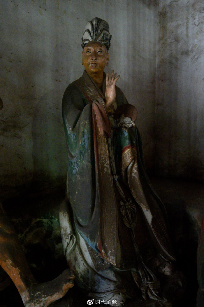 山西晋城玉皇庙内的二十八星宿彩塑