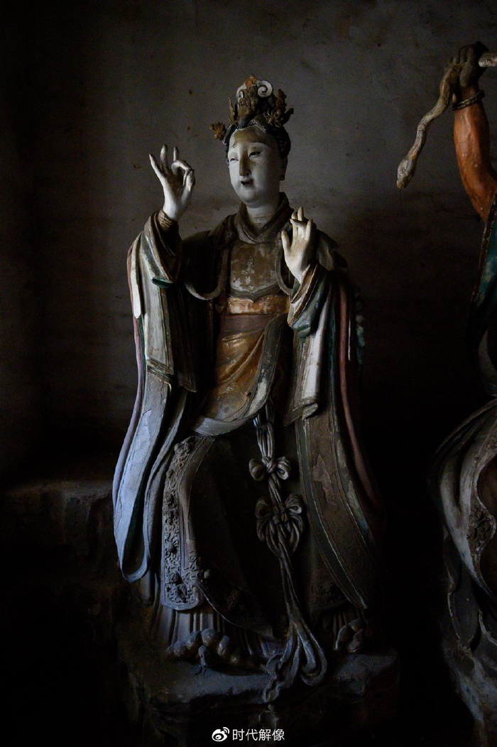 山西晋城玉皇庙内的二十八星宿彩塑|彩塑|玉皇庙|星宿_新浪新闻