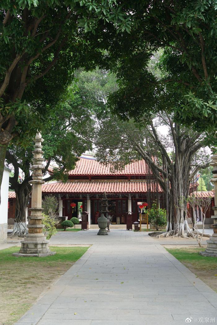 泉州承天寺,有人认为是泉州三大寺当中环境最好的一座……