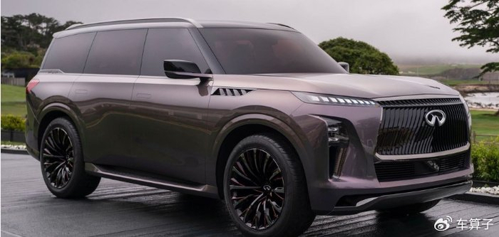 英菲尼迪全新qx系列大型概念suv发布