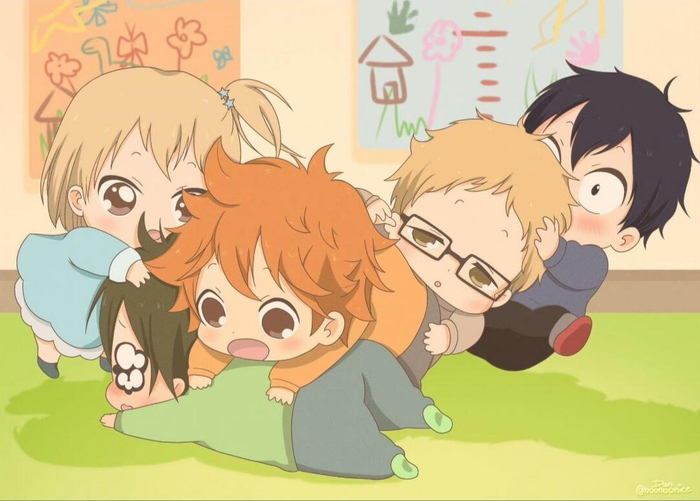 之学园奶爸 好多可爱的幼儿园宝宝! twi:booniee