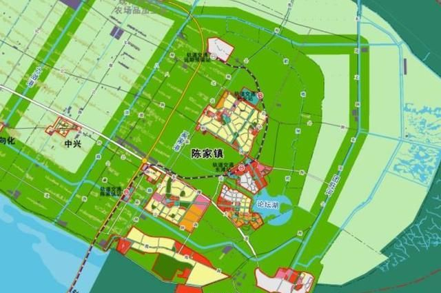再论上海崇明岛发展之路城桥镇交通难以通达考虑区中心东移