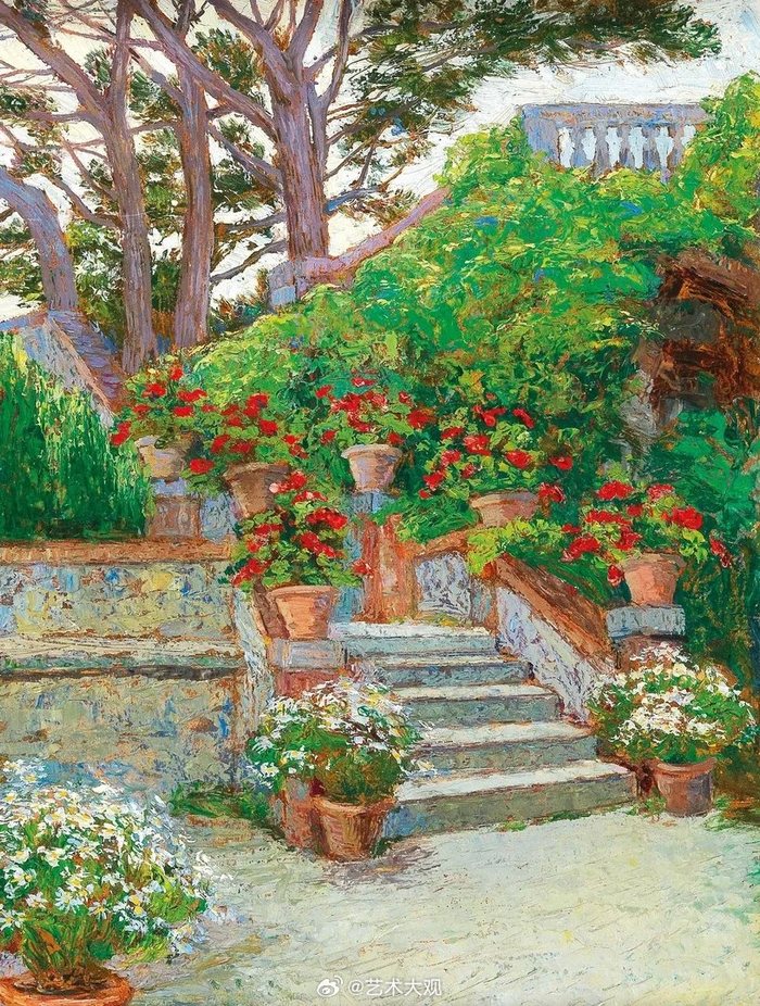 奥地利画家hugocharlemont油画作品集